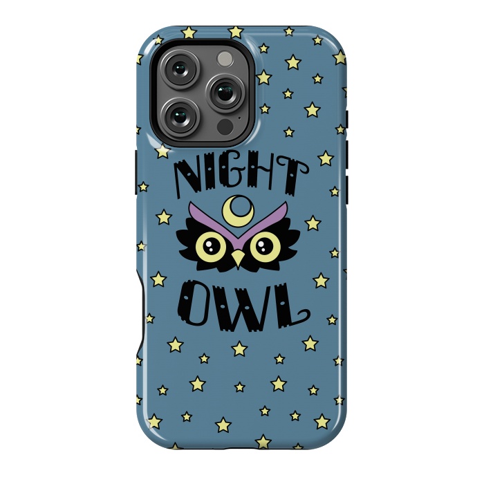 iPhone 16 Pro Max StrongFit Night owl by Laura Nagel