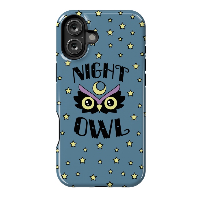 iPhone 16 Plus StrongFit Night owl by Laura Nagel