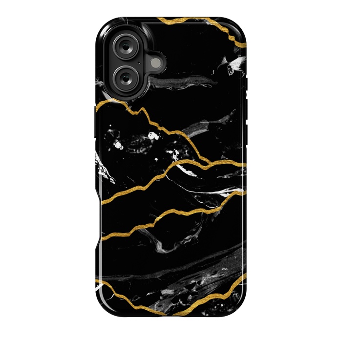 iPhone 16 Plus StrongFit Marble mountains by Julia Badeeva