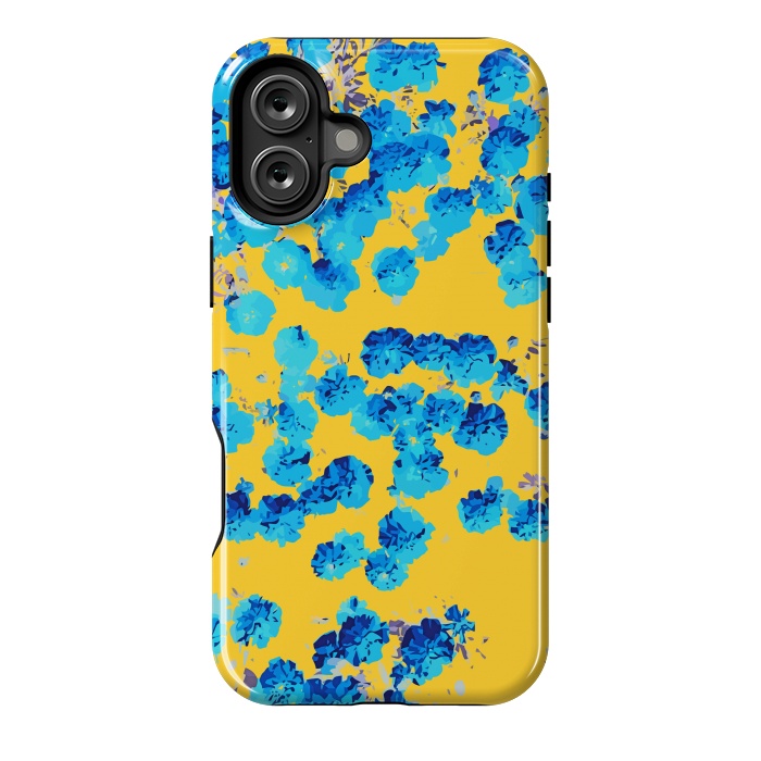 iPhone 16 Plus StrongFit Bananans & Blue by Uma Prabhakar Gokhale