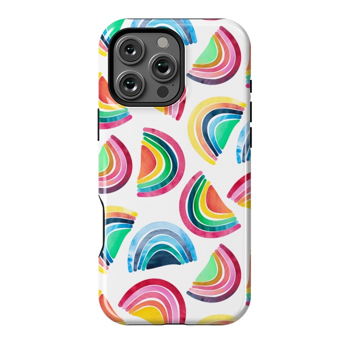 iPhone 16 Pro Max StrongFit Rainbows by gingerlique