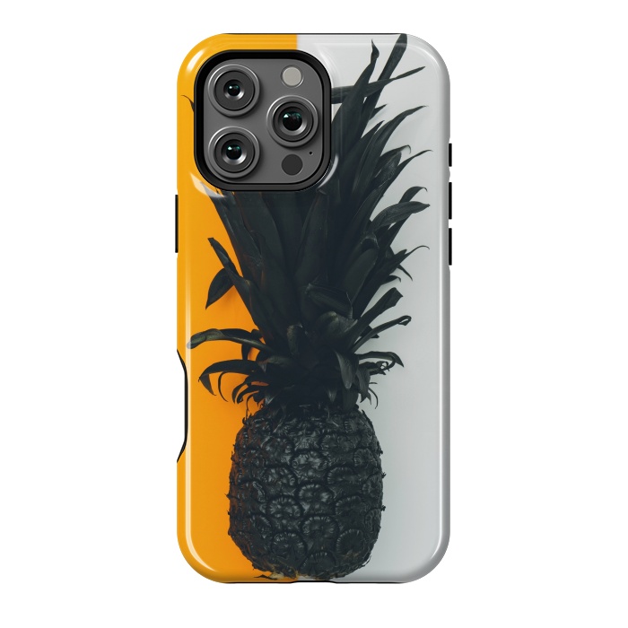 iPhone 16 Pro Max StrongFit Black pineapple  by Winston