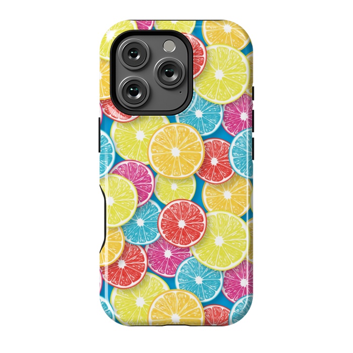 iPhone 16 Pro StrongFit Citrus fruit slices by Katerina Kirilova