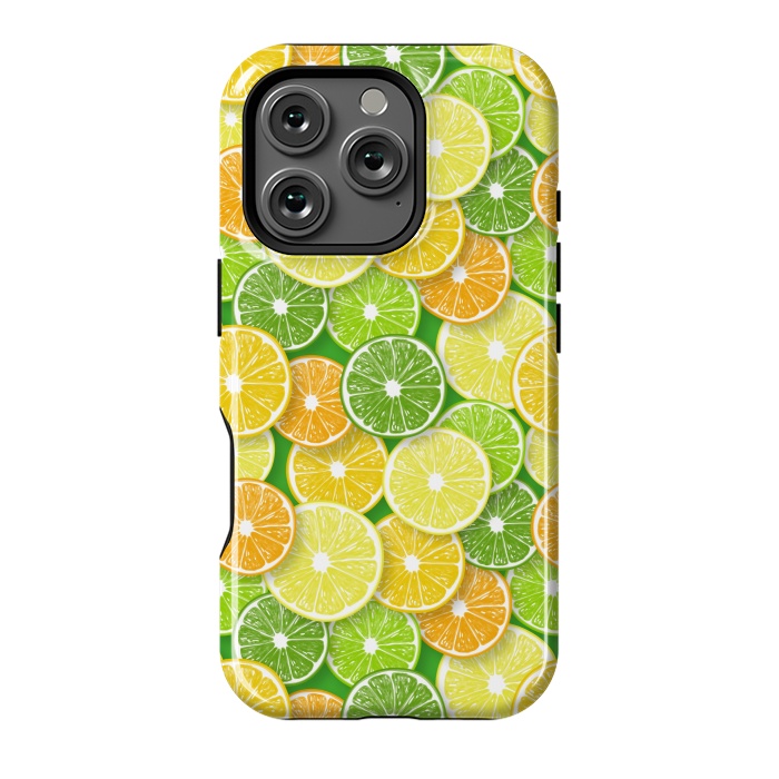 iPhone 16 Pro StrongFit Citrus fruit slices 2 by Katerina Kirilova