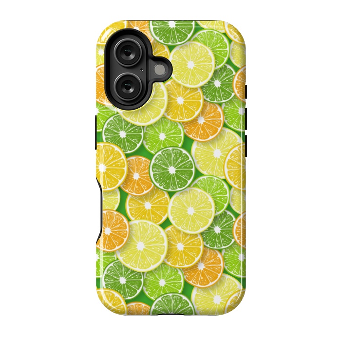 iPhone 16 StrongFit Citrus fruit slices 2 by Katerina Kirilova