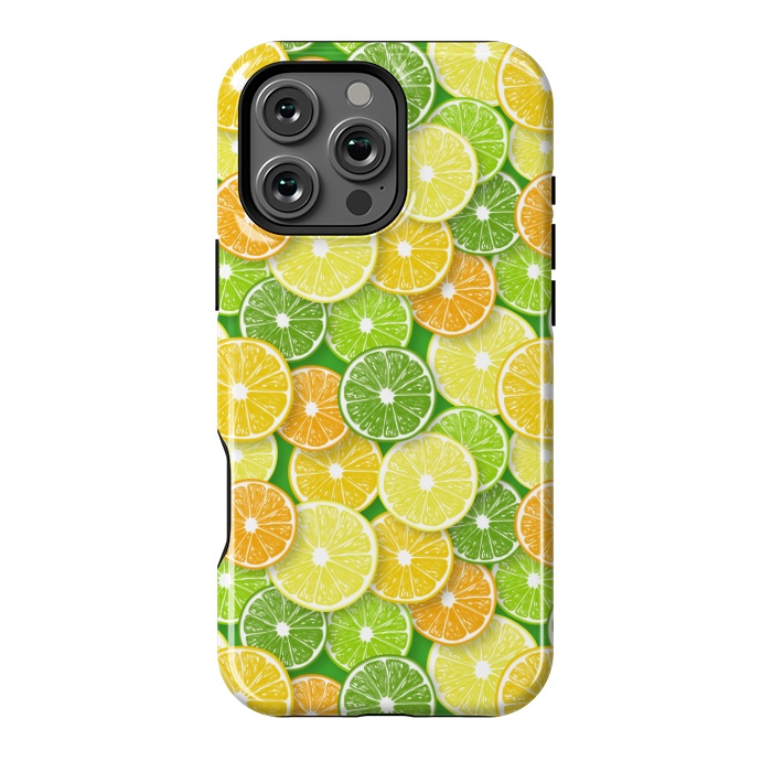 iPhone 16 Pro Max StrongFit Citrus fruit slices 2 by Katerina Kirilova