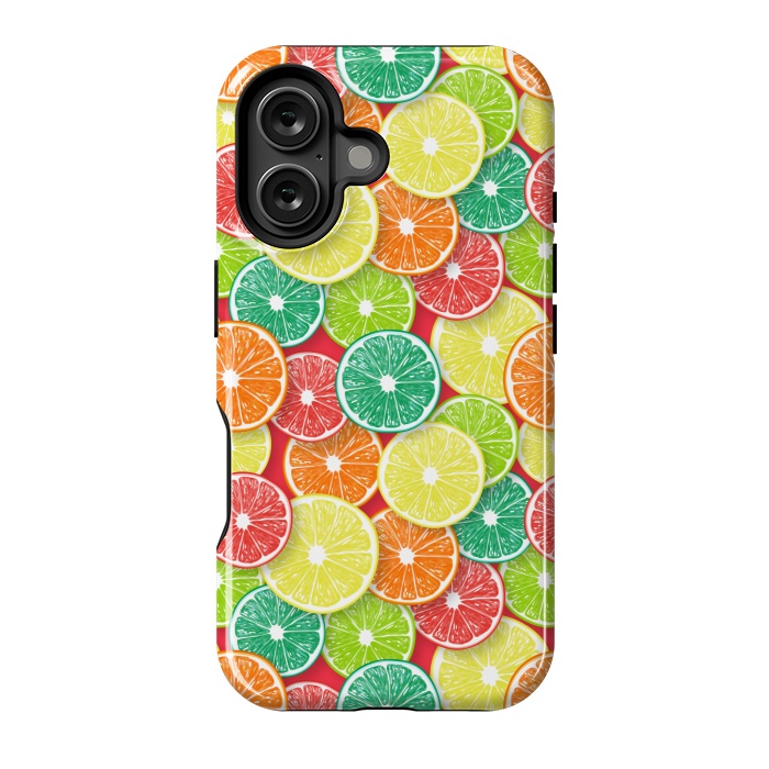 iPhone 16 StrongFit Citrus fruit slices 3 by Katerina Kirilova