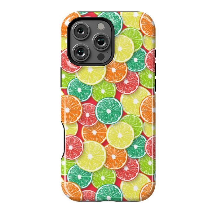 iPhone 16 Pro Max StrongFit Citrus fruit slices 3 by Katerina Kirilova