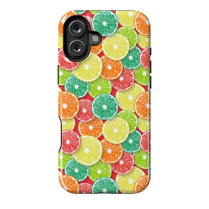 iPhone 16 Plus StrongFit Citrus fruit slices 3 by Katerina Kirilova