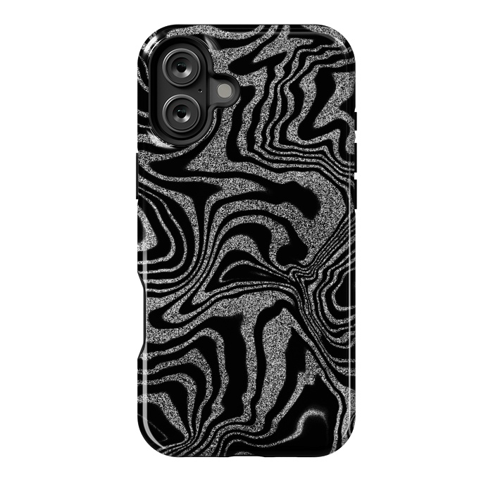 iPhone 16 Plus StrongFit Black & white print by Jms