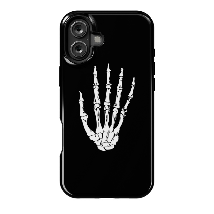 iPhone 16 Plus StrongFit Skeleton Hand by TMSarts