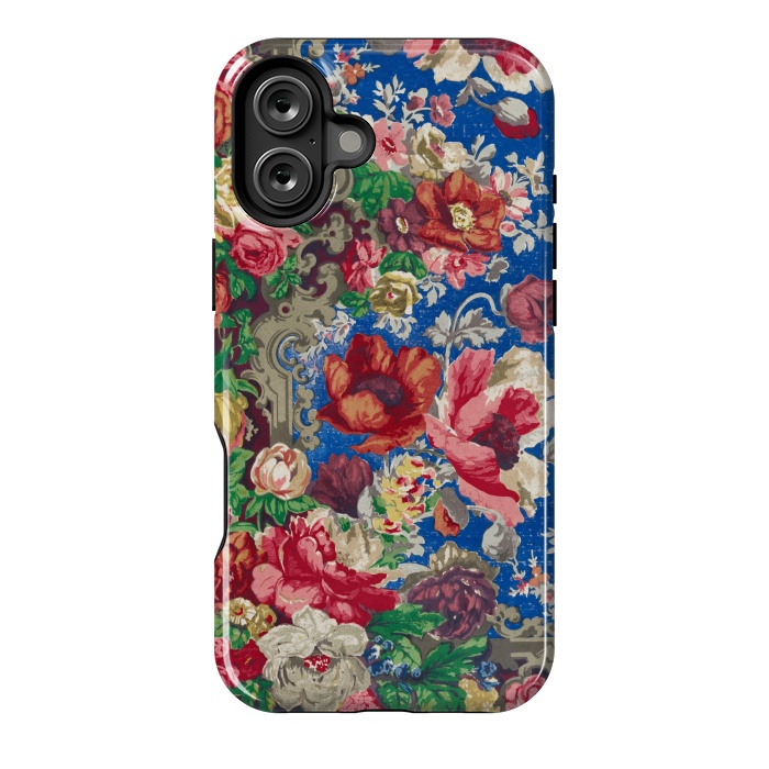 iPhone 16 Plus StrongFit Blue Carpet Print by Zala Farah