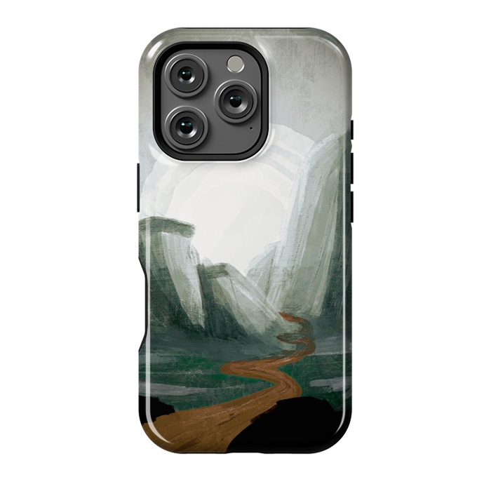 iPhone 16 Pro StrongFit The great green hills by Steve Wade (Swade)