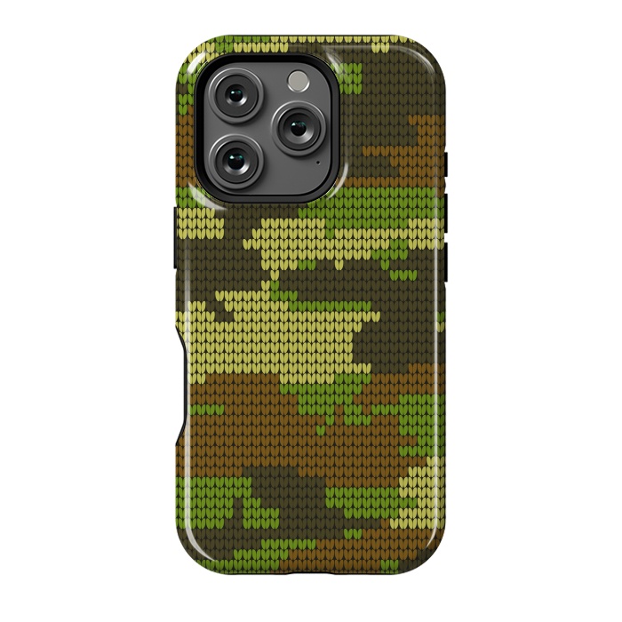 iPhone 16 Pro StrongFit camo hearts by haroulita