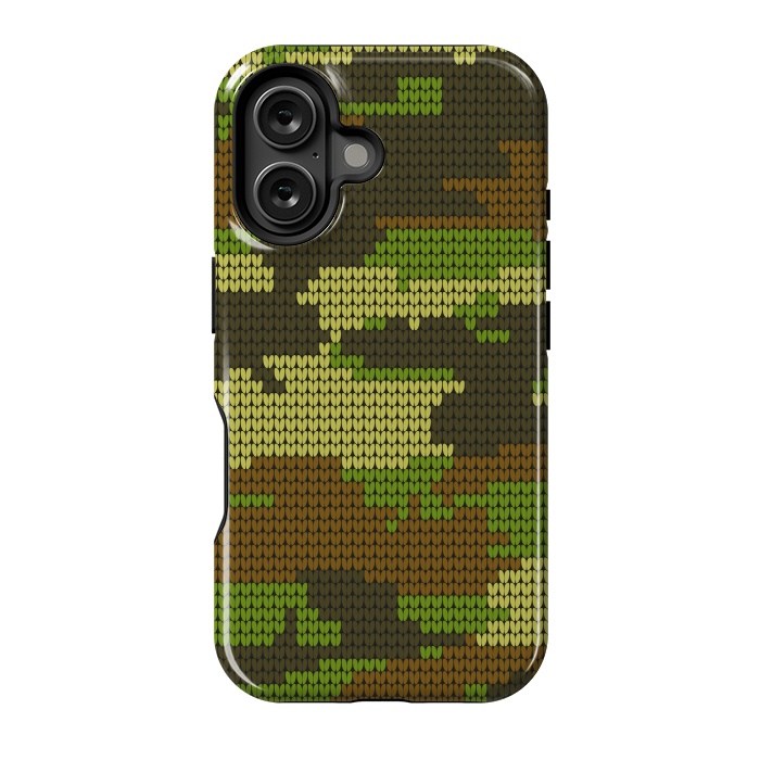 iPhone 16 StrongFit camo hearts by haroulita