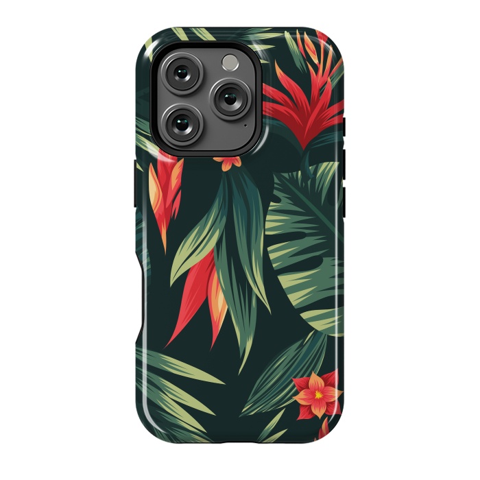 iPhone 16 Pro StrongFit tropical blossom by haroulita