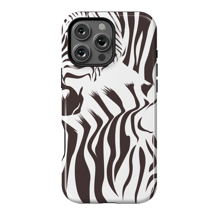 iPhone 16 Pro Max StrongFit zebra l by haroulita