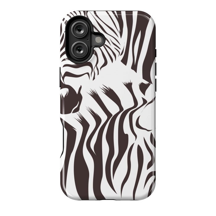 iPhone 16 Plus StrongFit zebra l by haroulita