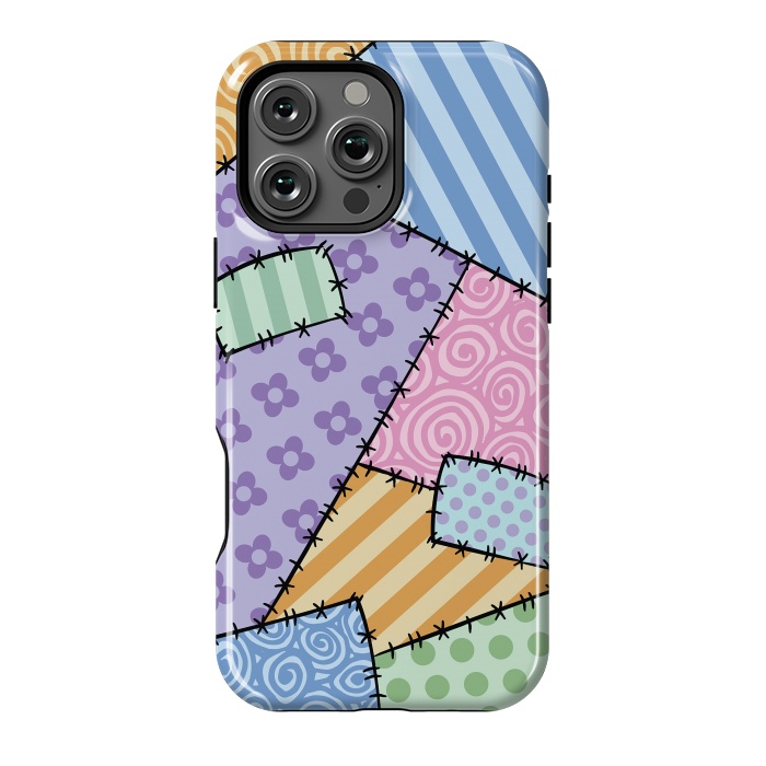 iPhone 16 Pro Max StrongFit Patchwork by Laura Nagel