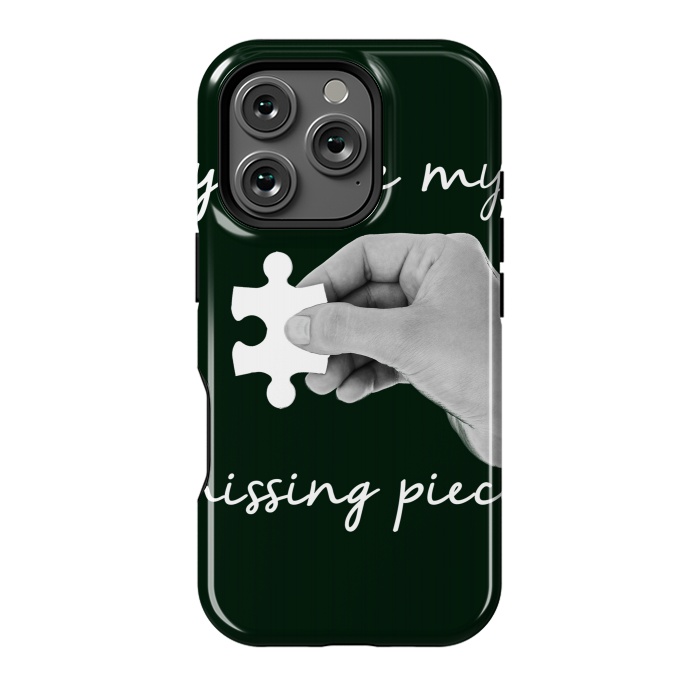 iPhone 16 Pro StrongFit You are my missing piece valentine's day design by Oana 