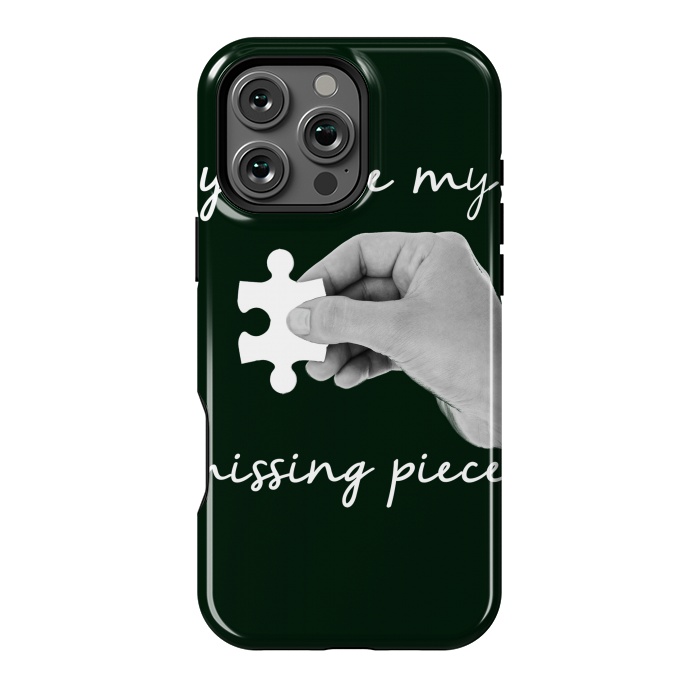 iPhone 16 Pro Max StrongFit You are my missing piece valentine's day design by Oana 