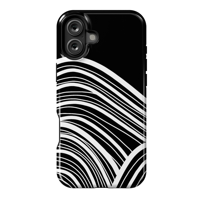 iPhone 16 Plus StrongFit The white waves by Steve Wade (Swade)