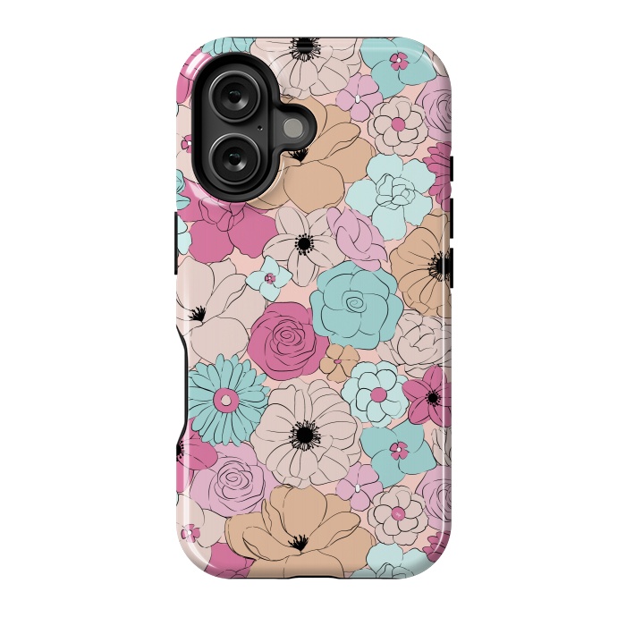 iPhone 16 StrongFit Retro meadow by Martina