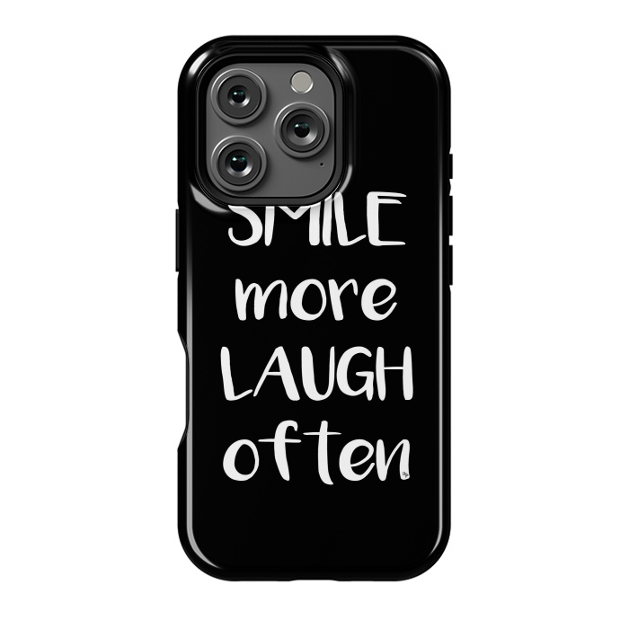 iPhone 16 Pro StrongFit Smile more quote by Martina