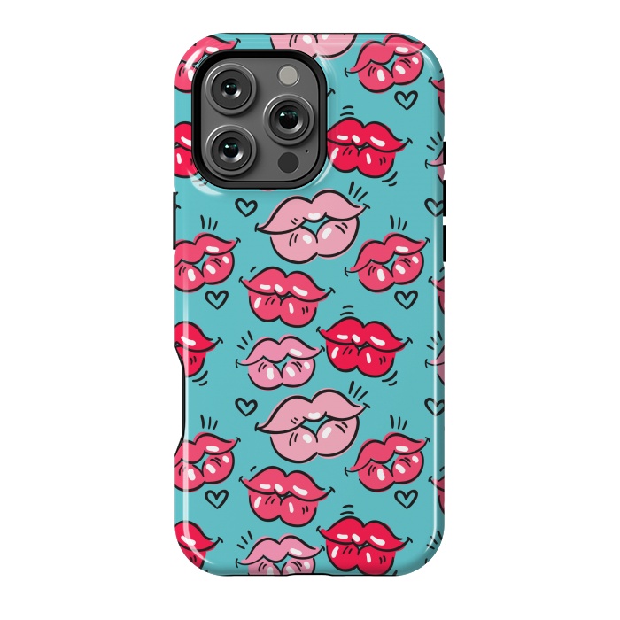 iPhone 16 Pro Max StrongFit KISSES PATTERN by MALLIKA