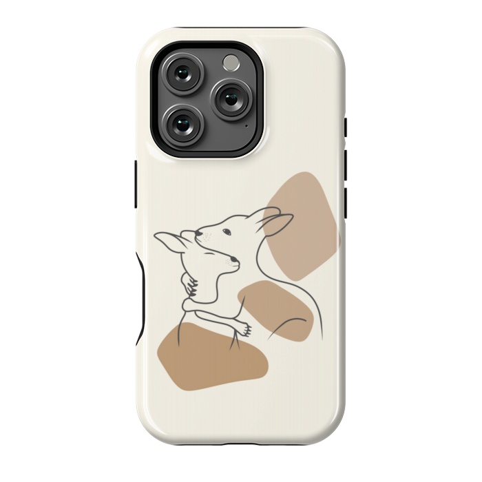 iPhone 16 Pro StrongFit Kangaroo love by Jms