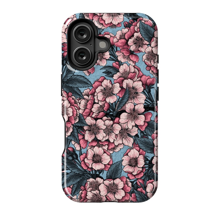 iPhone 16 StrongFit Cherry blossom by Katerina Kirilova