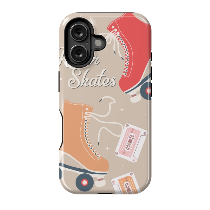 iPhone 16 StrongFit Roller skates 05 by Jelena Obradovic