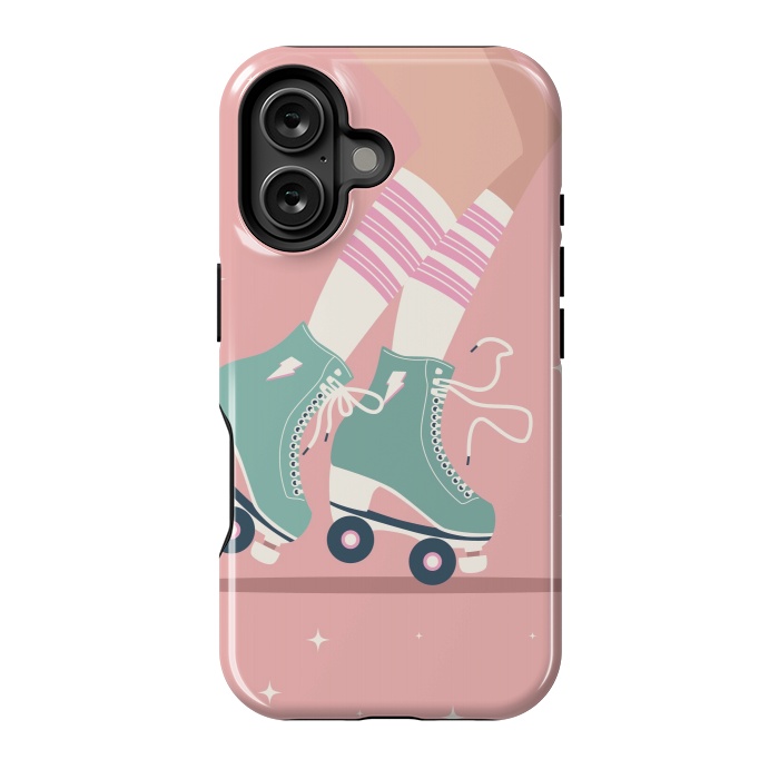 iPhone 16 StrongFit Roller skates 01 by Jelena Obradovic