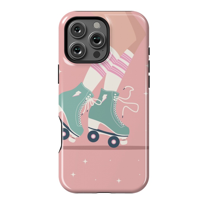 iPhone 16 Pro Max StrongFit Roller skates 01 by Jelena Obradovic