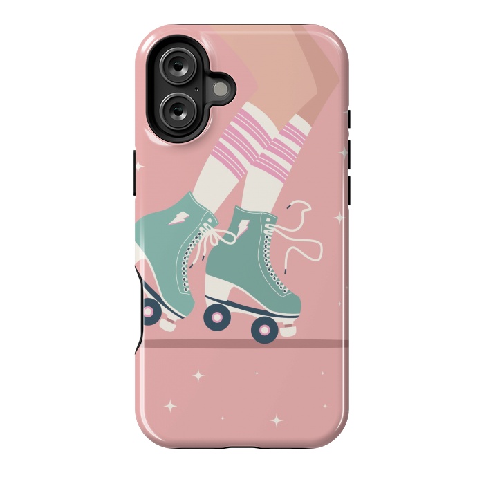 iPhone 16 Plus StrongFit Roller skates 01 by Jelena Obradovic