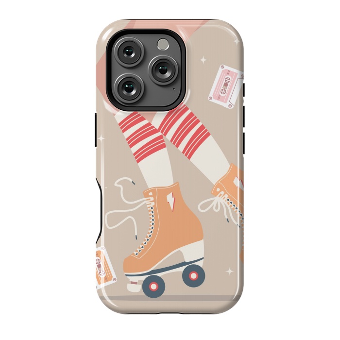 iPhone 16 Pro StrongFit Roller skates 04 by Jelena Obradovic