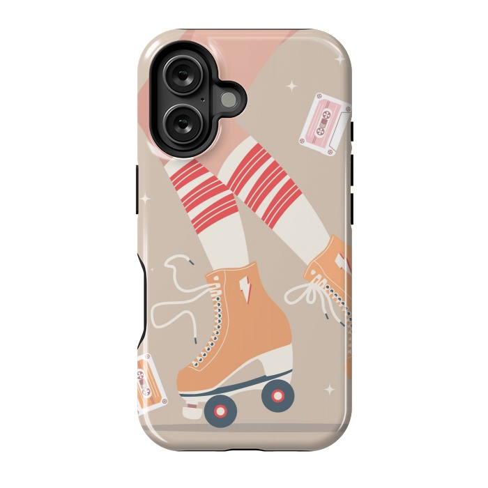 iPhone 16 StrongFit Roller skates 04 by Jelena Obradovic