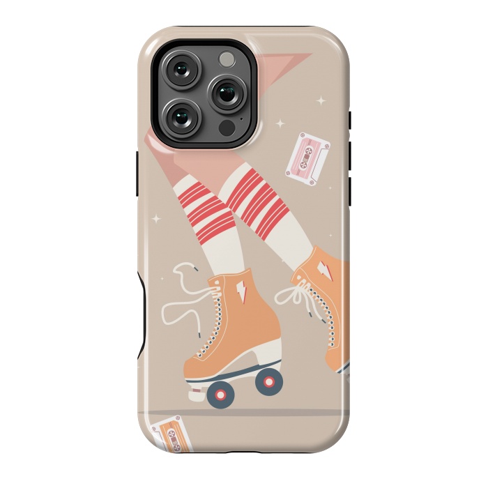 iPhone 16 Pro Max StrongFit Roller skates 04 by Jelena Obradovic