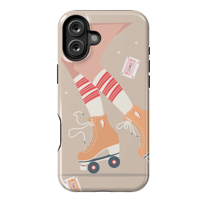 iPhone 16 Plus StrongFit Roller skates 04 by Jelena Obradovic