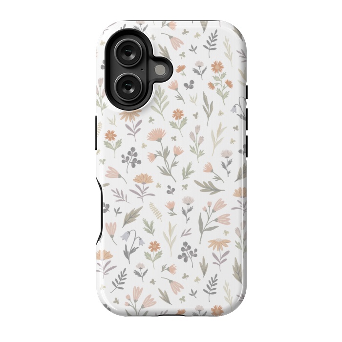 iPhone 16 StrongFit gentle flora by Alena Ganzhela