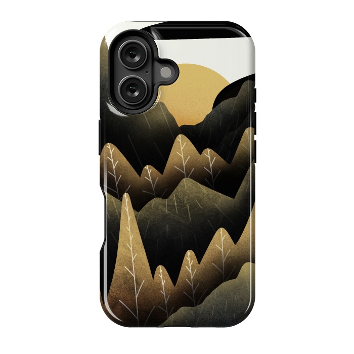 iPhone 16 StrongFit The golden land by Steve Wade (Swade)