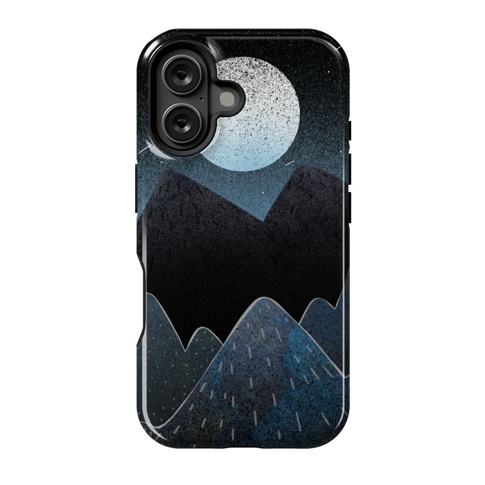 iPhone 16 StrongFit Midnight blues by Steve Wade (Swade)