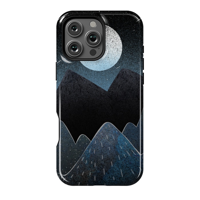 iPhone 16 Pro Max StrongFit Midnight blues by Steve Wade (Swade)