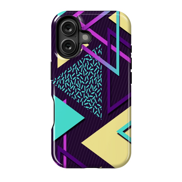 iPhone 16 StrongFit triangle pattern 5  by MALLIKA