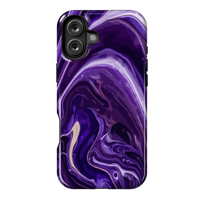 iPhone 16 Plus StrongFit Acrylic Marble Design I by ArtsCase