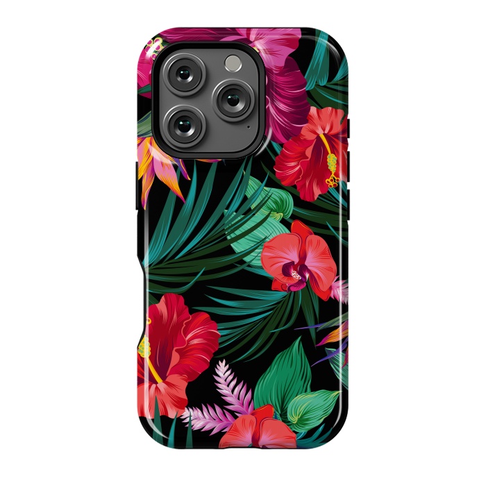 iPhone 16 Pro StrongFit Exotic Flowers by ArtsCase