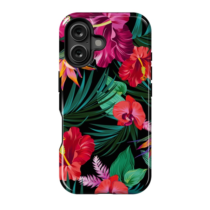 iPhone 16 StrongFit Exotic Flowers by ArtsCase