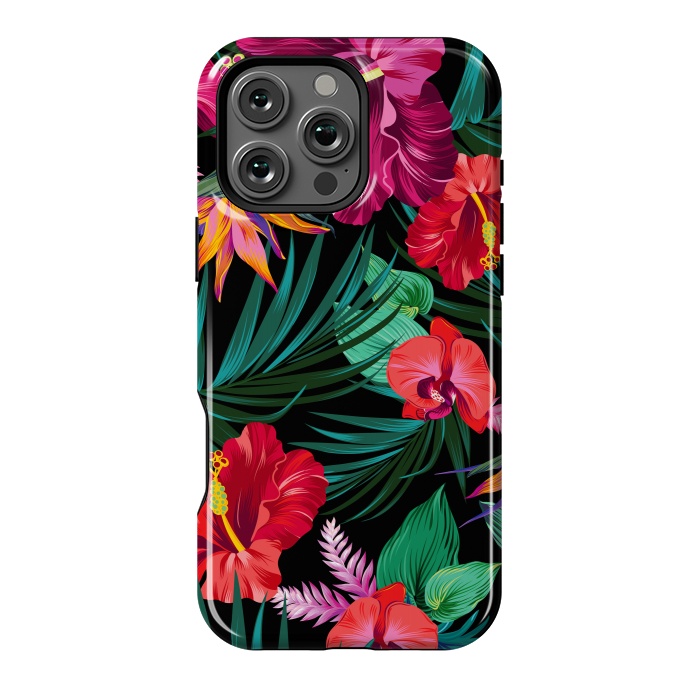 iPhone 16 Pro Max StrongFit Exotic Flowers by ArtsCase