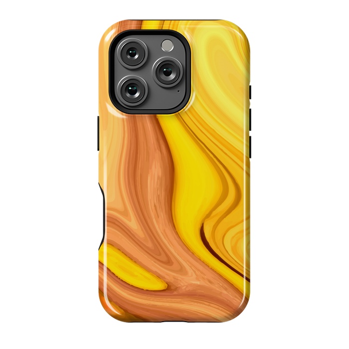 iPhone 16 Pro StrongFit Liquid Marble Acrylic II by ArtsCase