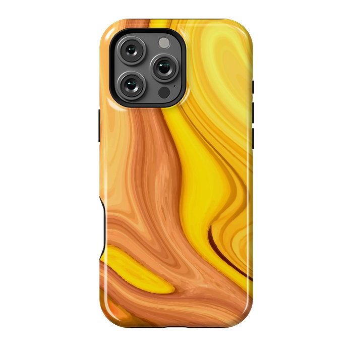 iPhone 16 Pro Max StrongFit Liquid Marble Acrylic II by ArtsCase